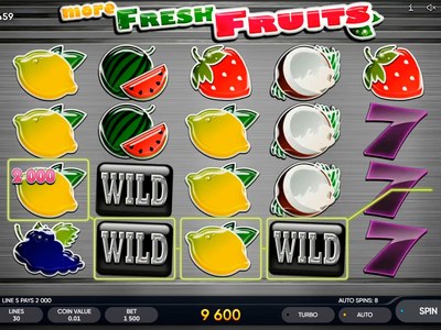 Игровой аппарат More Fresh Fruits студии Endorphina